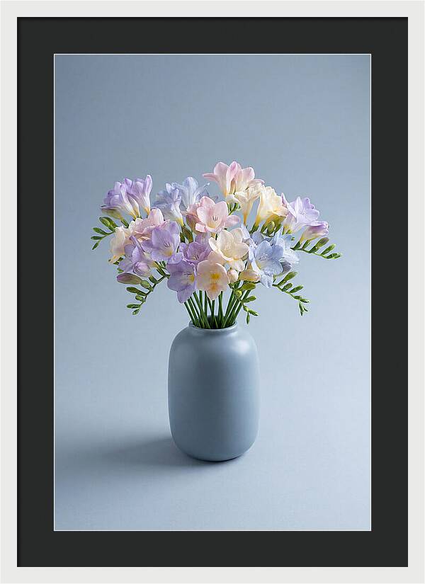 Freesia Arrangement In Pastel Colors