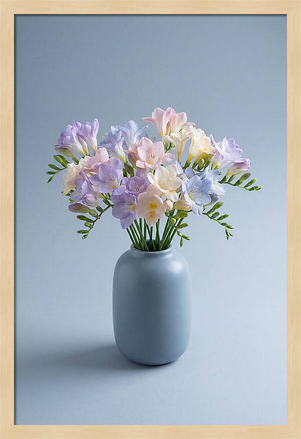 Freesia Arrangement In Pastel Colors