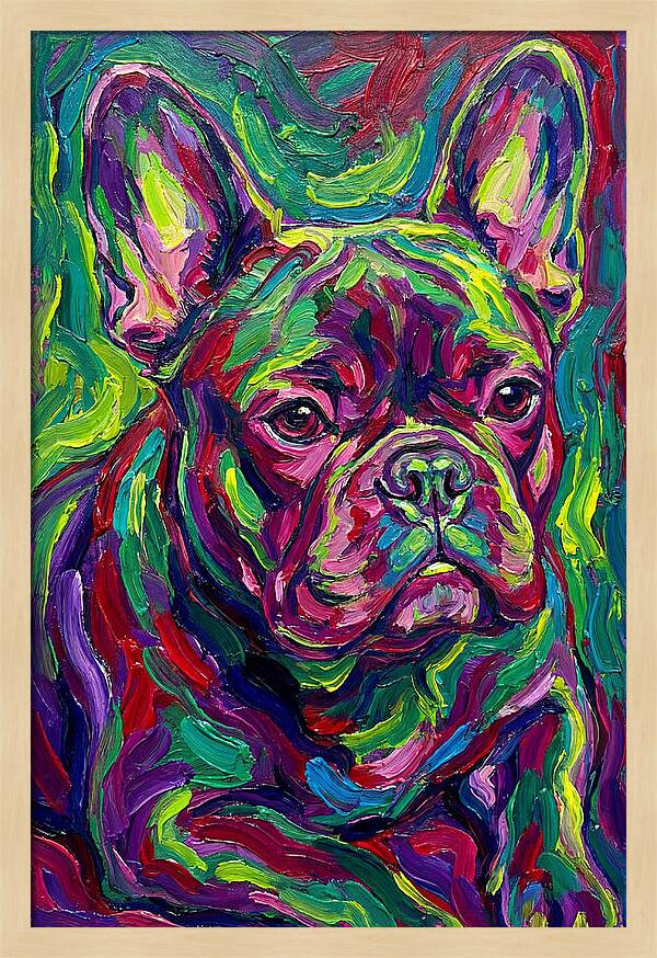 French Bulldog Expressionism