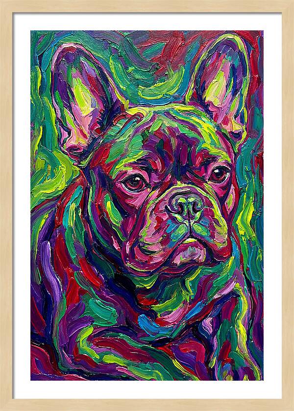 French Bulldog Expressionism