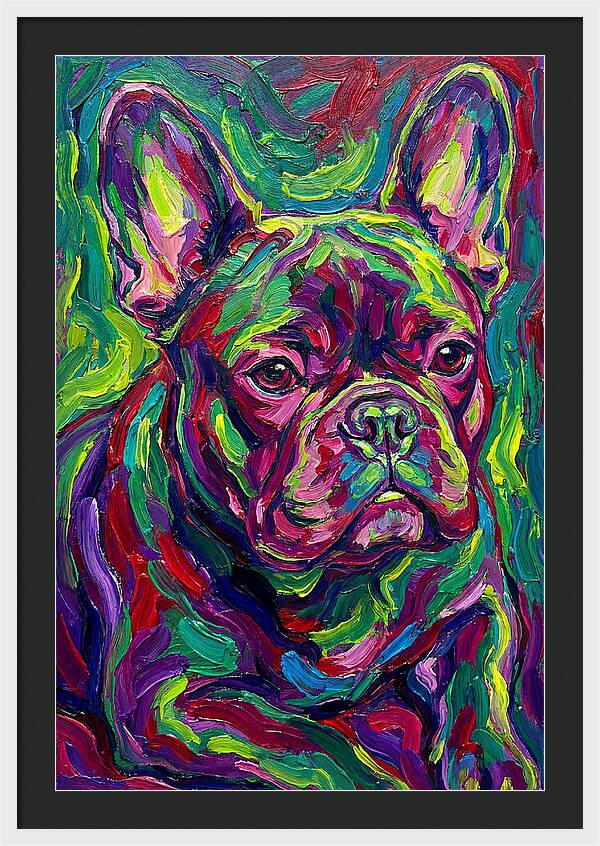 French Bulldog Expressionism