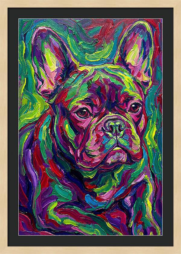 French Bulldog Expressionism