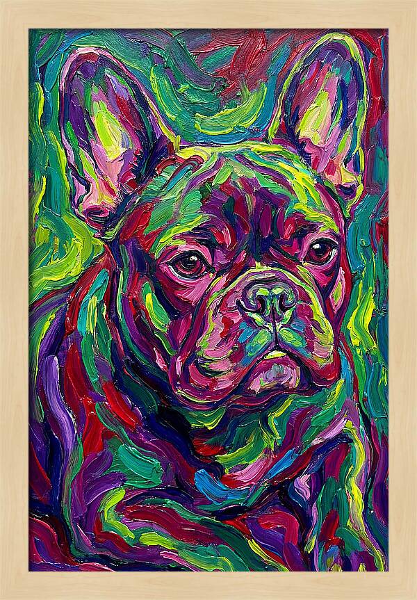 French Bulldog Expressionism