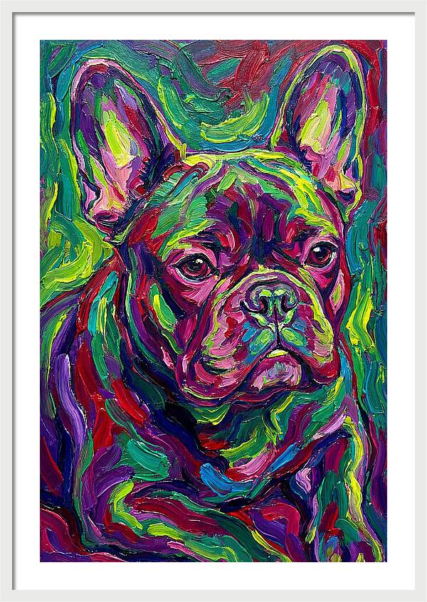 French Bulldog Expressionism