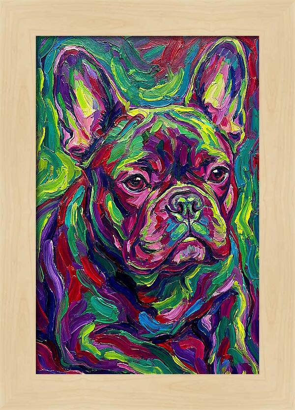 French Bulldog Expressionism