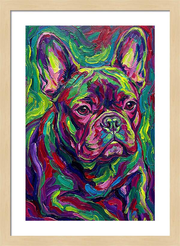 French Bulldog Expressionism