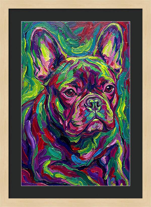 French Bulldog Expressionism