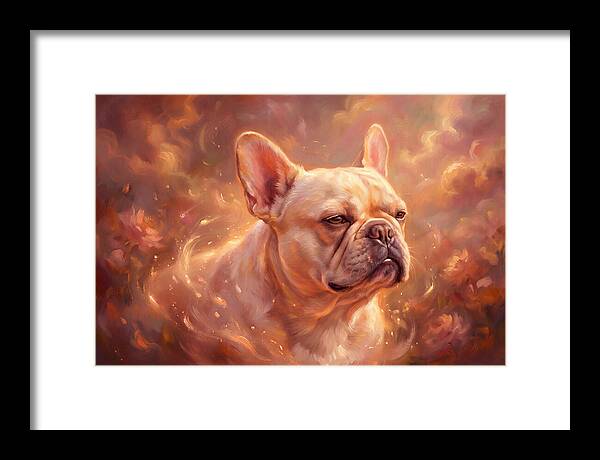 French Bulldog In Glow