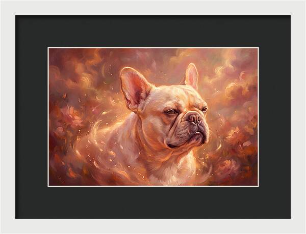 French Bulldog In Glow