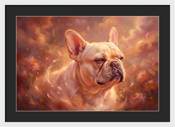 French Bulldog In Glow