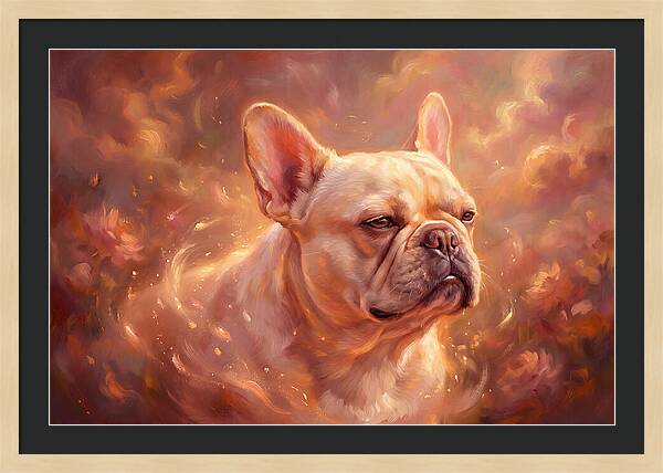 French Bulldog In Glow