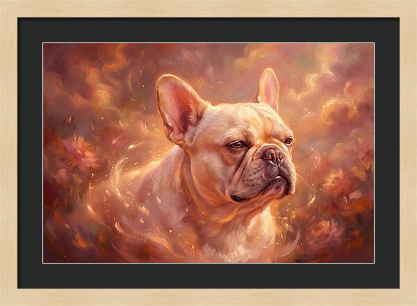French Bulldog In Glow