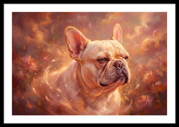 French Bulldog In Glow