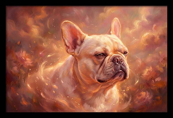 French Bulldog In Glow