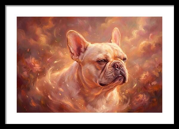 French Bulldog In Glow