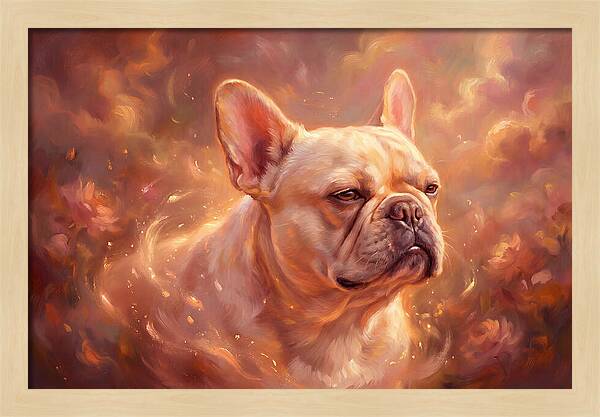 French Bulldog In Glow