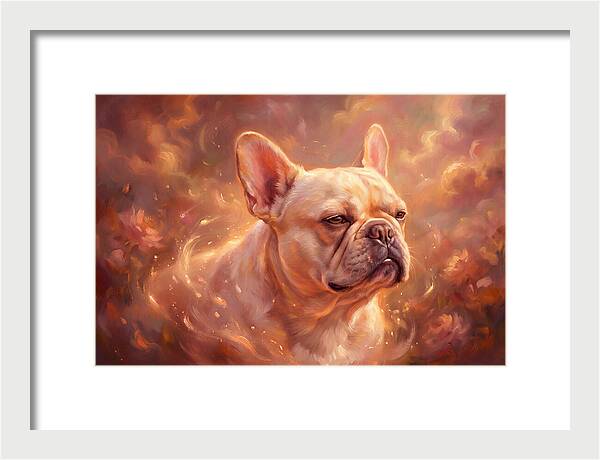 French Bulldog In Glow