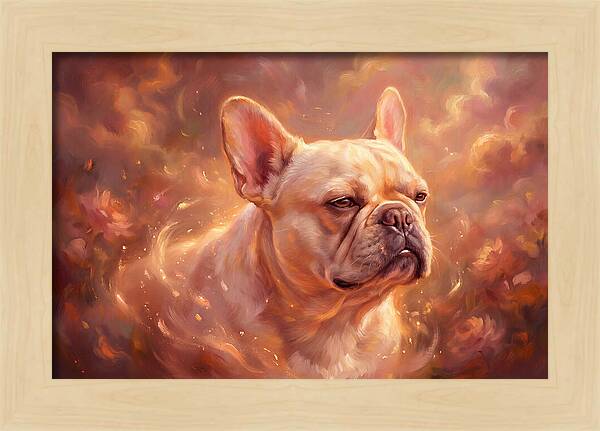 French Bulldog In Glow