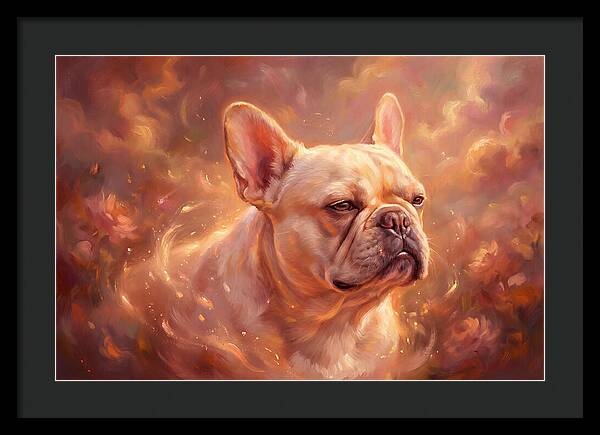 French Bulldog In Glow