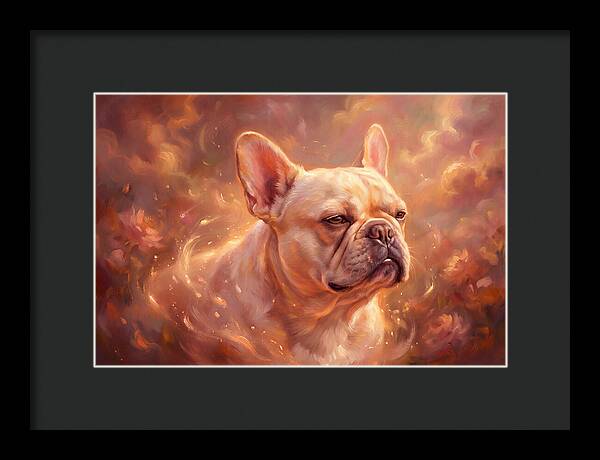 French Bulldog In Glow