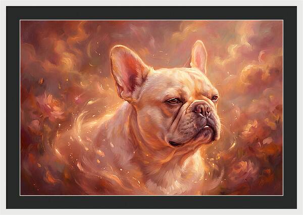 French Bulldog In Glow