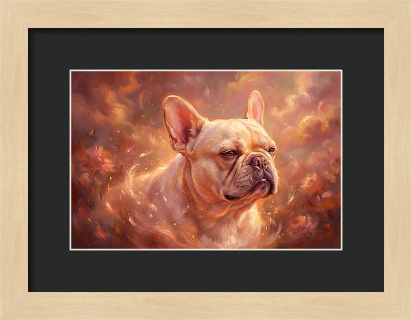 French Bulldog In Glow