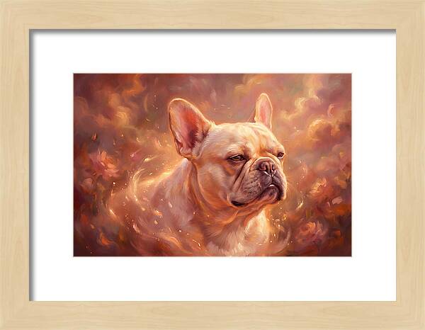 French Bulldog In Glow