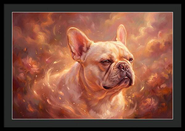 French Bulldog In Glow