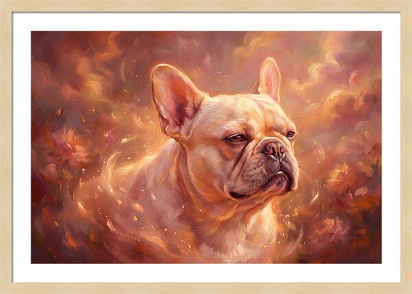 French Bulldog In Glow