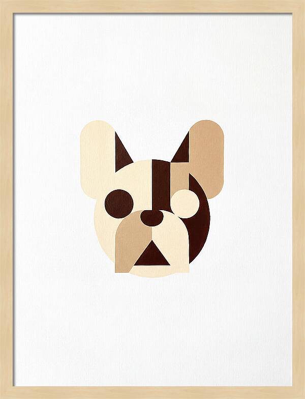 French Bulldog Minimalism