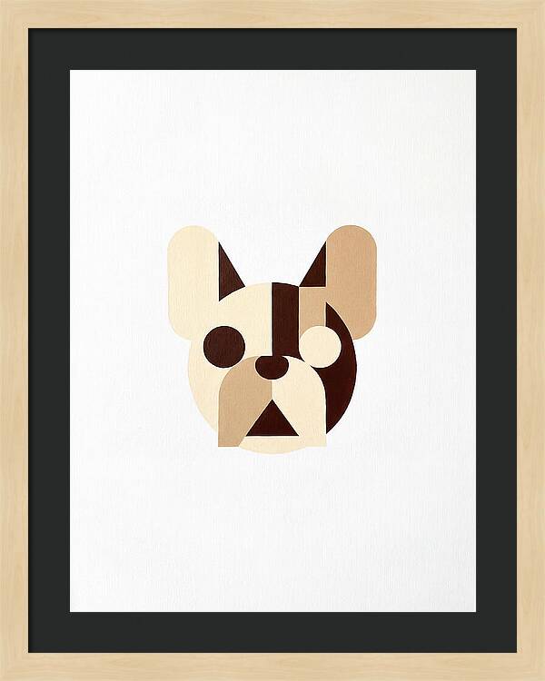 French Bulldog Minimalism