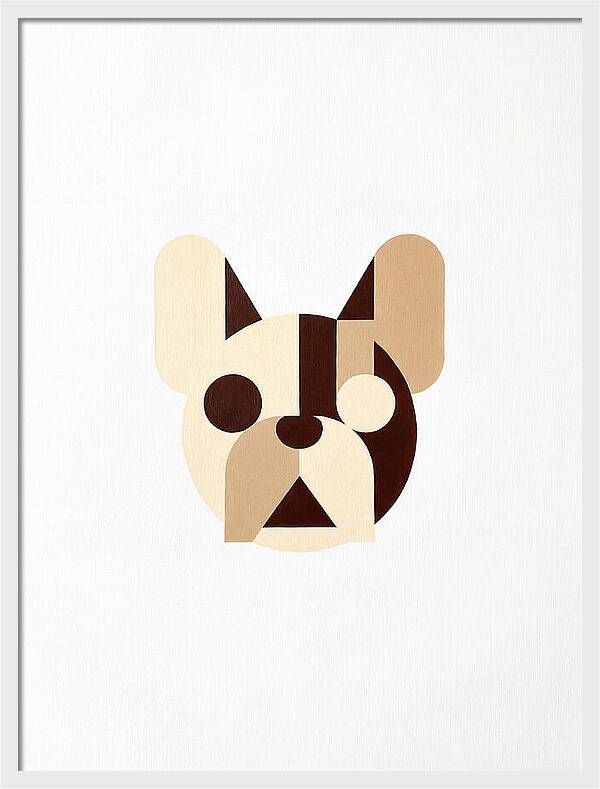French Bulldog Minimalism
