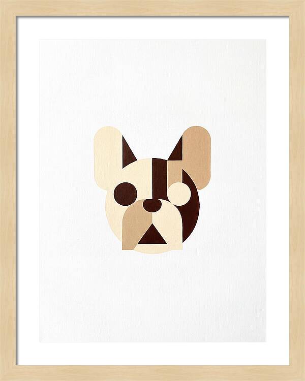 French Bulldog Minimalism