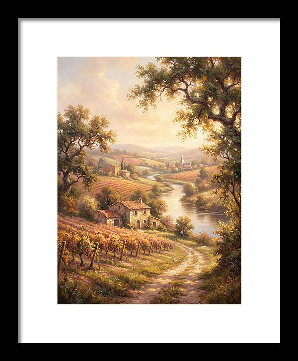French Countryside Scene
