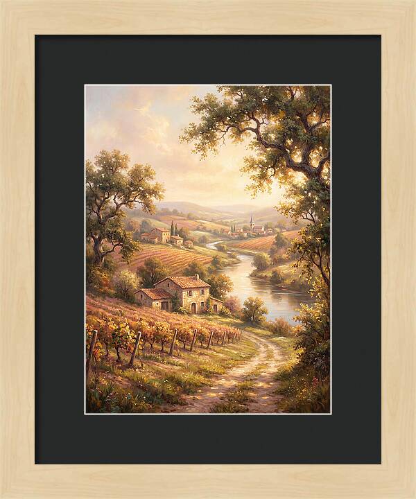 French Countryside Scene
