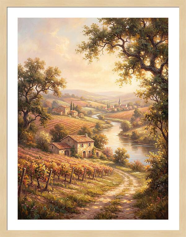 French Countryside Scene