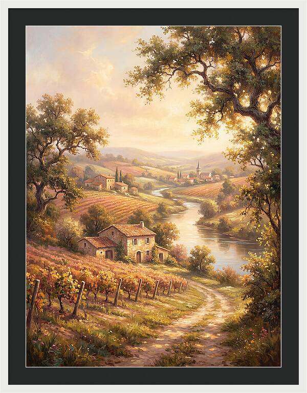 French Countryside Scene