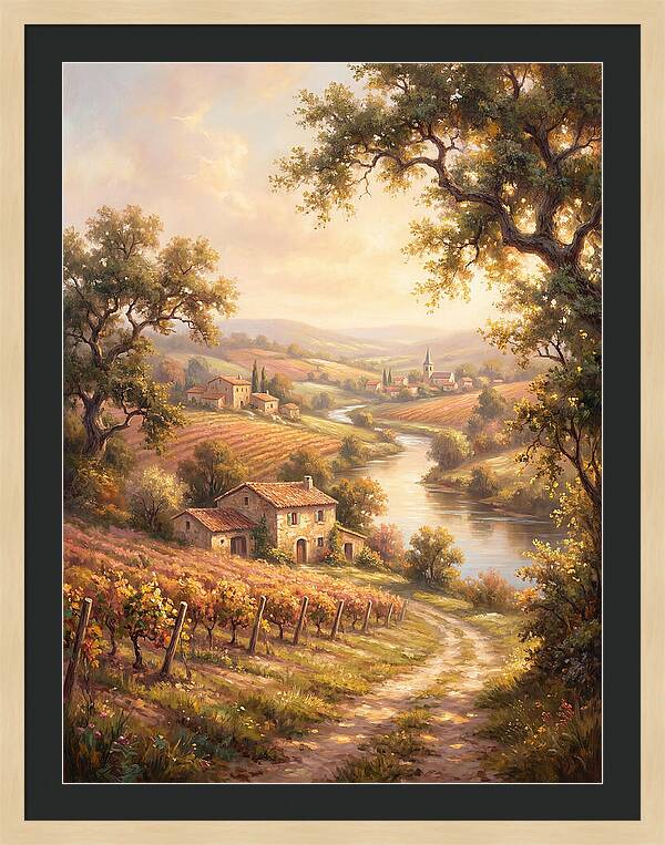French Countryside Scene
