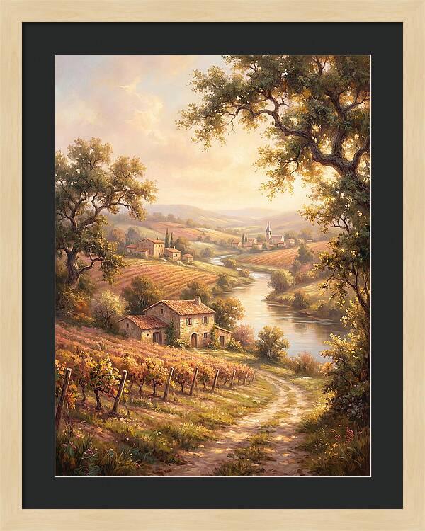French Countryside Scene