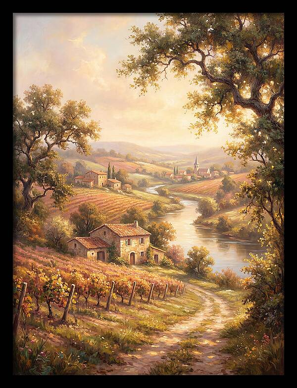 French Countryside Scene