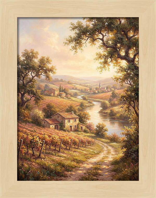 French Countryside Scene