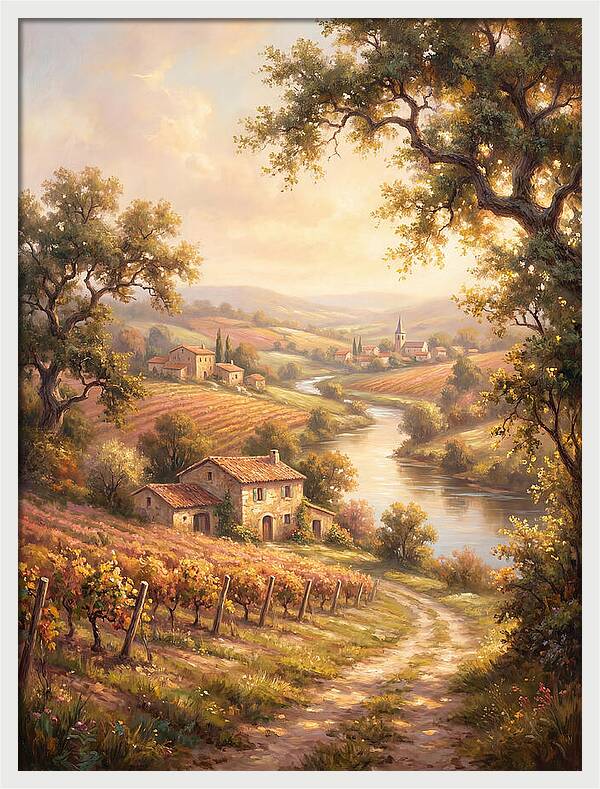 French Countryside Scene