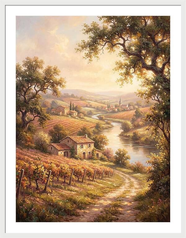 French Countryside Scene