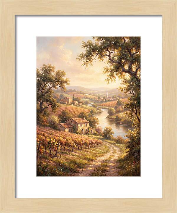 French Countryside Scene