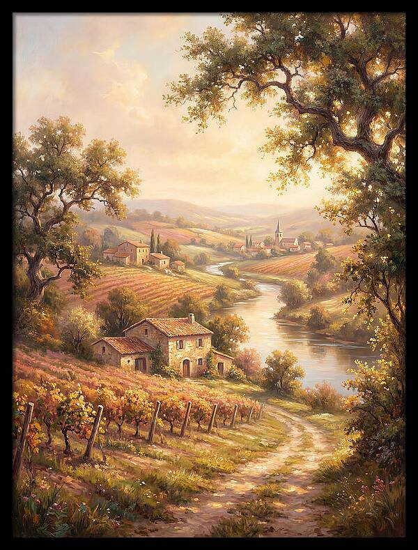 French Countryside Scene
