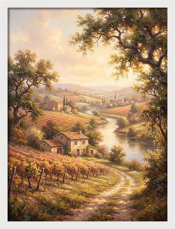 French Countryside Scene