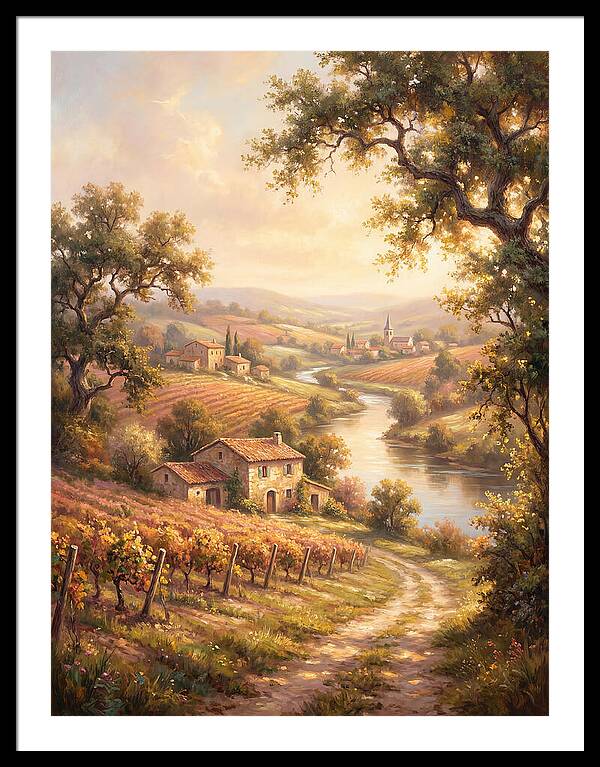 French Countryside Scene