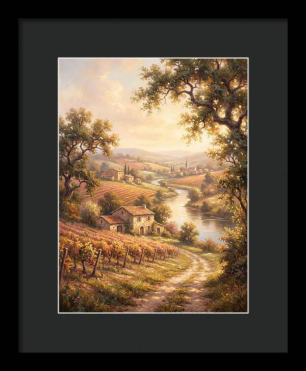 French Countryside Scene