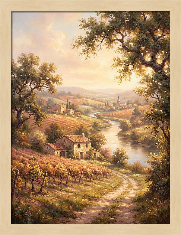 French Countryside Scene