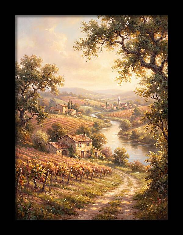 French Countryside Scene